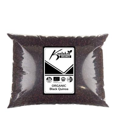 Koalakoi ORGANIC Black Quinoa grain | easy to cook gluten free healthy super nutritious grain | Natural Source of Protein Vitamins and Antioxidants (1.8kg)
