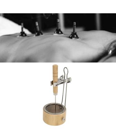 Moxa Clip Holder - Height Adjustable Moxibustion Tool with Dust Protection & Combustion Safety Belt for Home Use - International Shipping Available - Buy Online on SooperMarket.com