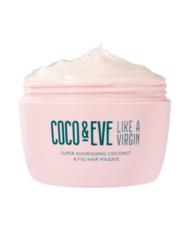 Coco & Eve Like a Virgin Hair Masque - Coconut & Fig Hair Mask for Dry Damaged hair with Shea Butter & Argan Oil for Hair Repair & Hydration | Deep Conditioning Mask Hair Treatment