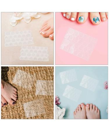FOMIYES 100 Sheets Press on Nail Adhesive Tabs Nail Glue Stickers Double Side Waterproof Breathable Nail Glue Strong Nail Glue for False Nail Tips Salon Diy Manicure - Buy Online on SooperMarket.com