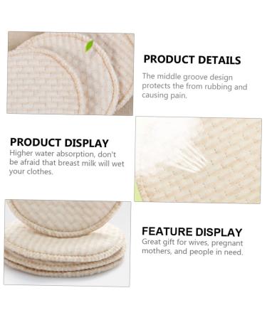 Toyvian Nursing Pads - 48 Reusable Breastfeeding Cushions for Women | Organic Cotton Maternity Pads | Spill Prevention & Perfume Spray Bottle Included - Buy Online on SooperMarket.com