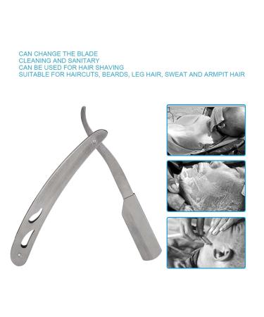 Buy Stainless Steel 74 Manual Razor - Premium Barber Folding Razor Stand for Perfect Shaving | International Shipping - Buy Online on SooperMarket.com