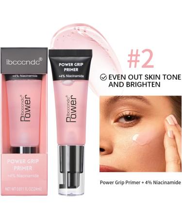 Mrettick Hydrating Face Primer Gel with Hyaluronic Acid - 2 Colors, Power Grip Formula for Smoothing Skin and Gripping Makeup - Moisturizing Green Primer - Buy Online on SooperMarket.com