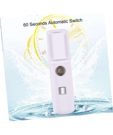 CANIGHT 1pc Sprayer Hydrating Humidifier Mini USB Humidifier Mini Face Humidifier Mini Desk Humidifier White - Buy Online on SooperMarket.com