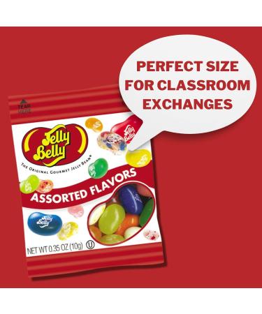Jelly Belly 20-Pack Assorted Flavours Jelly Beans - Christmas & Holidays Candy - Vegan Candy Dairy Free Snacks Kosher Candy Gluten Free Bulk Candy Stocking Stuffers for Teens - Buy Online on SooperMarket.com