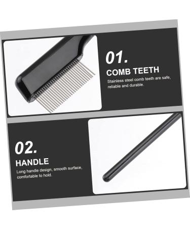 NOLITOY 32 Pcs Eyelash Comb & Makeup Brush Set | Multifunction Eyebrow & Lash Separator Tool | Portable Steel Shaping Tools for Perfect Eyelash & Brow Curls - Buy Online on SooperMarket.com