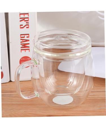 Zerodeko 2pcs Tea Filter Cup Drinking Milk Mug Cup Kettle Water Tea Cup Clear Tea Kettle Tea Infuser Mug Filtering Clear Tumbler Clear Tea Cup Filter Tea Cup Water Cup Office Glass Transparentx2pcs 11x9cmx2pcs - Buy Online on SooperMarket.com