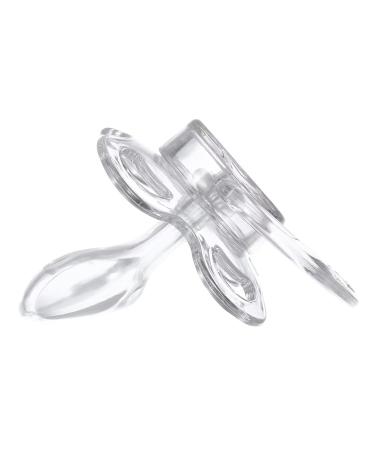 Landofgenie Adult Pacifier - Big Sucker Sign 2-Pack Transparent Design Black & White - Unique Gift for Grown-Ups - Buy Online on SooperMarket.com