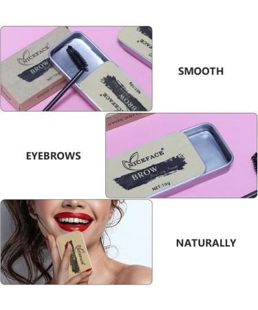 MUSISALY 3 Sets Eyebrow Soap Brow Shaping Soap 3d Brows Makeup Balm Woman Brow Soap Brow Wax Gel Texture - Buy Online on SooperMarket.com