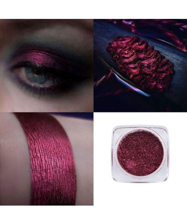 Phoera  Pigment Eyeshadow Palette Metallic Shimmer Glitter Loose Powder Eye Shadow Makeup (310 BURGUNDY)