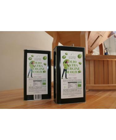 Organic extra virgin olive oil cold-pressed Evo oil Pack 2 cans of 3 liters - Buy Online on SooperMarket.com