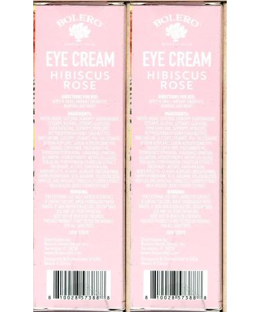 Hibiscus Rose Eye Cream Set - Bolero Beverly Hills - 0.5fl oz (14.7.8ml) - Refresh, Nourish & Revive - Set of 2 - Buy Online on SooperMarket.com