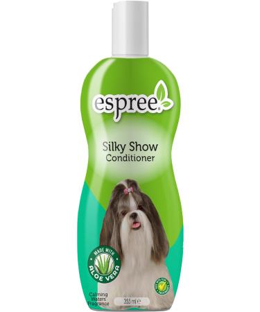 Espree Natural Silky Show Conditioner for Dogs with Natural Safflower Oil & Silk Protein 355ml Conditioner