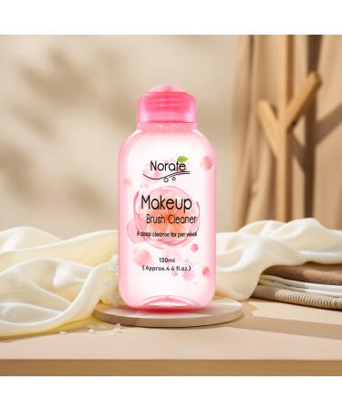 Norate Makeup Brush Cleaner Solution - Deep Clean Shampoo for Brushes, Sponge, and Puff - Cruelty-Free Formula - 4.4 FL.OZ - Buy Online on SooperMarket.com