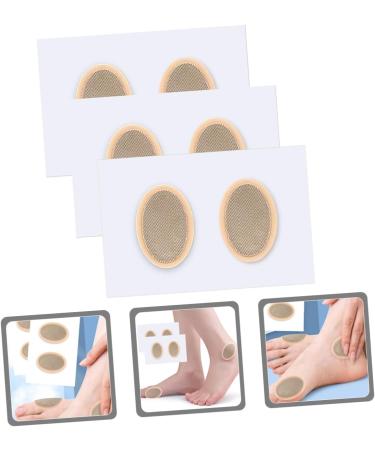 minkissy 3 Sheets Corn Pads for feet Shoe Corn Remover Sticker Sole pad Foot Corn Stickers Floor mat feet Toe Protector Footsteps Soft Corn pad Patch Callus Cushions Foot Stickers Cotton - Buy Online on SooperMarket.com