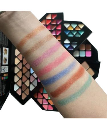 VERONNI All-in-One Makeup Kit for Women - 130 Color Palette Set Includes Eyeshadow Lip Gloss Concealer Highlighter & More - Perfect Makeup Gift Kit - Buy Online on SooperMarket.com