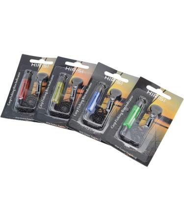 Carp Fishing Swinger Set with Bite Indicators - Red Yellow Blue & Green - 4 Pack for Accurate Fishing - Buy Online on SooperMarket.com