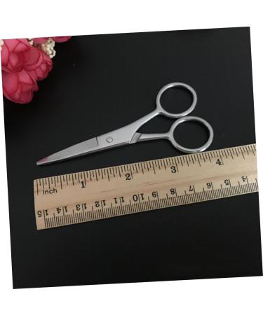 WOONEKY 2pcs Barber Shaving Tools Set - Stainless Steel Straight Razor & Mustache Scissors | Old Fashioned Yangjiang Manual Shaver - Buy Online on SooperMarket.com