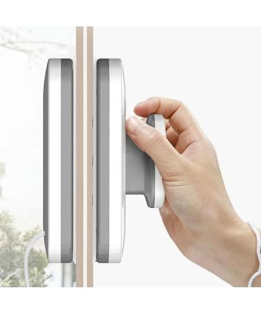 Dranng Double Sided Window Cleaner | Adjustable Magnetic Glass Washing Brush Wiper Tools High Safety Sturdy Window Tool For High-Rise Buildings Outdoor Windows - Buy Online on SooperMarket.com