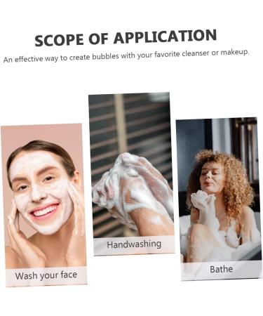 IMIKEYA Facial Foam Maker - Portable Cleansing Foamer for Skin Care - New Products Compact Facial Bubble Maker and Cleansing Tool for Travel and Home Use 1pc - Buy Online on SooperMarket.com