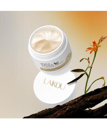 Snail Essence Face Cream - Moisturizing Acne Scar Removal & Nourishing Collagen for Damaged Skin - Buy Online on SooperMarket.com
