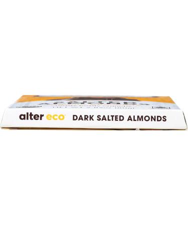 Alter Eco Organic Dark Chocolate Bar - 70% Cocoa with Salted Almonds | 2.82 oz - Buy Online on SooperMarket.com