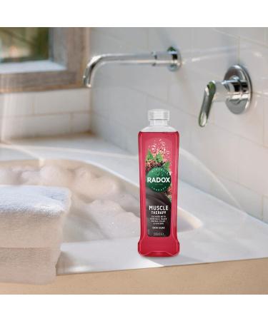 Radox Muscle Soak Bath Therapy 500ml - Clary Sage & Sea Minerals | Relax & Relieve Muscle Tension - International Shipping Available - Buy Online on SooperMarket.com