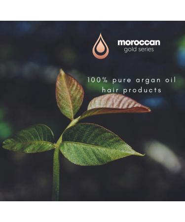 Moroccan Gold Series Salt Free Shampoo 16.9oz - Hydrating Argan Oil & Keratin Shampoo for Curly, Dry, Color Treated Hair - Buy Online on SooperMarket.com