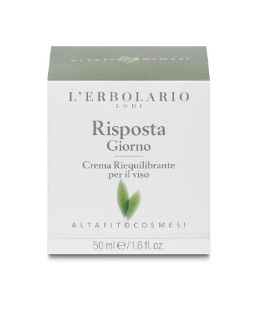 LErbolario Risposta Day Rebalancing Face Cream - 1.6 oz Moisturizer with Shea Butter Nourishing & Cruelty-Free | International Shipping Available - Buy Online on SooperMarket.com