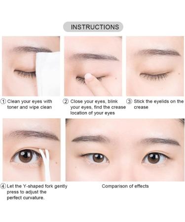 Double Eyelid Tape Invisible Self Adhesive Strip Sticker Eye Makeup Tool for Home Gift(72 circuit mesh widened MXE-C004) - Buy Online on SooperMarket.com
