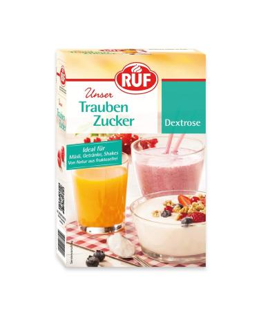 Call glucose fructose-free dextrose D-glucose alternative to household sugar ideal for diabetics sports drinks cooking and baking 1x400g