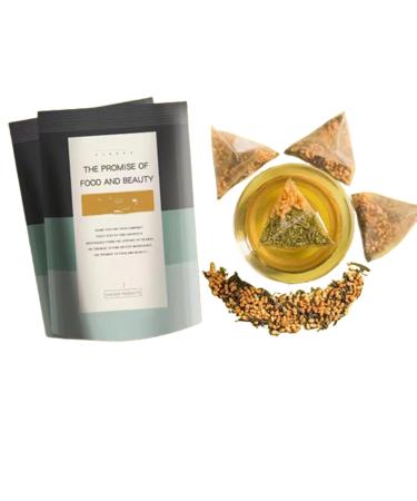 Genmaicha Tea 5.3oz. Brown Rice Tea Root Wheat Tea Rice Tea Low Caffeine Tea