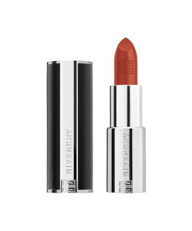 Givenchy Le Rouge Interdit Intense Silk Lipstick - 332 Rouge Safran for Women - 0.12oz Lipstick (Refillable)