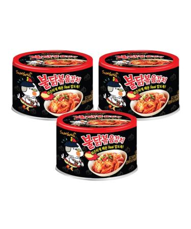 Samyang Bulldark Spicy Chicken Roasted Kimchi Can (3Can) / Canned Kimchi / Korean Kimchi / Hot Spicy Kimchi (overseas direct shipment)