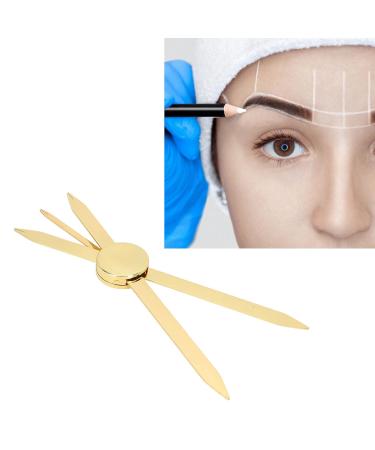 Precision Compass-Eye Eyebrow Liner - Adjustable Stainless Steel Microblading Tool for Perfect Eyebrow Mapping - Buy Online on SooperMarket.com