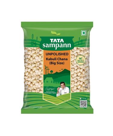 Green Velly Sampann Unpolished Kabuli Chana (Big Size) 1kg