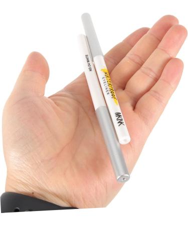 FOYTOKI 5pcs White Lying Silkworm Pen Eye Makeup Pencils White Eyeliner Liquid Pencil Eyeshadow Stick Abs - Buy Online on SooperMarket.com