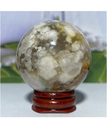 Natural Crystal Rough Natural Sphere Cherry Agate Crystal Ball Natural Gemstones Reiki Quartz Sphere Fengshui Home Decoration 1pc (Color : 170-190g) - Buy Online on SooperMarket.com