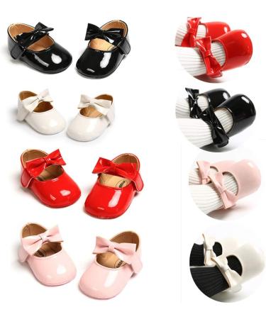 RVROVIC Baby Girl Moccasins | Sparkly Princess Soft Sole Shoes 6-12 Months (2 Pink) | Infant Prewalker Toddler Girls - Buy Online on SooperMarket.com