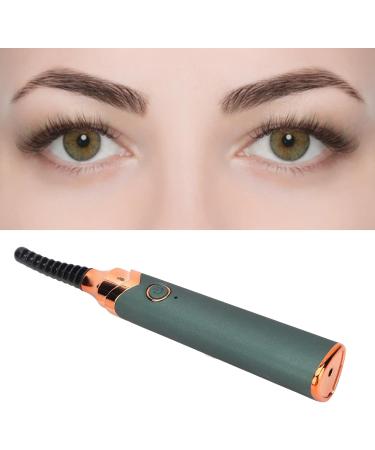 Verdant Touch Electric Eyelash Curler Rotating Cosmetic Organizer 360 Degree Makeup Display Spinning Holder for Lipstick Black - Buy Online on SooperMarket.com