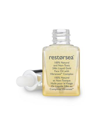 24kt Liquid Gold Face Oil with Vibransea Complex - Luxurious Hydration & Glow | International Shipping Available - Buy Online on SooperMarket.com