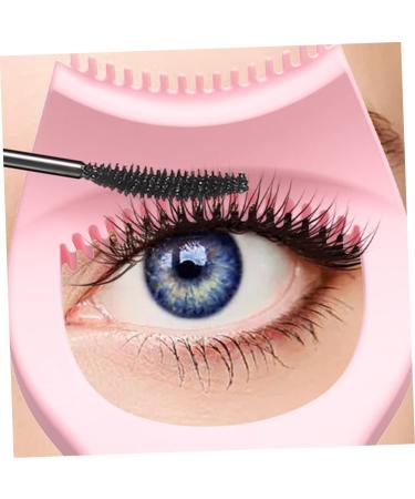 Housoutil 5pcs Eyeliner Tool Set - Makeup Applicator Eye Liner Guide Template & Mascara Tool for Women - Pink Protective Cover for Perfect Eyeliner Application - Buy Online on SooperMarket.com