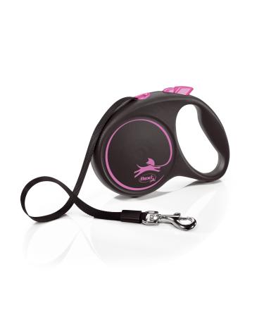 flexi retractable leash design - black/pink - L Multi small 4000498034118