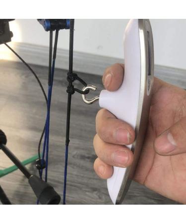 110 lbs Digital Bow Scale | Recurve Archery & Hunting Poundage Scale with LCD Display (Silver) - Buy Online on SooperMarket.com