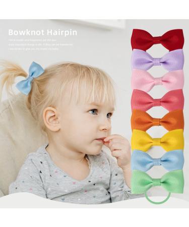 40 Pieces Baby Girls Hair Loops with Elastic Ties | Seamless Soft Ponytail Holders - Cute Hair Accessories for Kids - Buy Online on SooperMarket.com