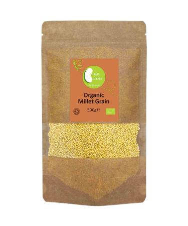 Organic Millet Grain - Certified Organic - by Busy Beans Organic (500g)