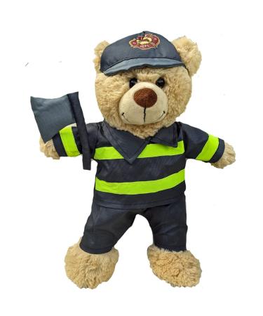 Firefighter fireman with axe - 16 inch/ 40cm - Teddy Bear Clothes - BEAR NOT INCLUDED 16" Fire Fighter