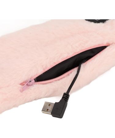 Removable Electrically Heated Scarf - Washable Warm-Keep Snack Pillow with 3 Temperature Levels for Neck Care & Shoulder Relaxation (Pink) - International Shipping Available - Buy Online on SooperMarket.com