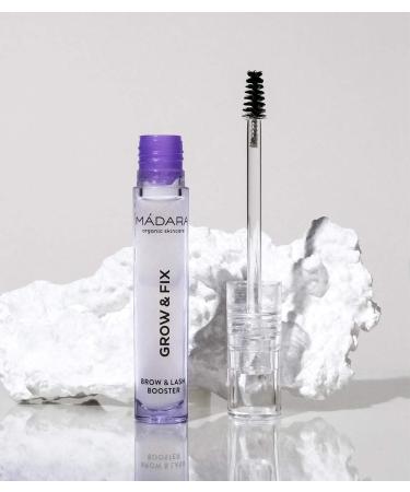 M dara Organic Skincare Grow & Fix Brow & Lash Booster | Promote Growth & Flexible Hold 4.25ml - Buy Online on SooperMarket.com