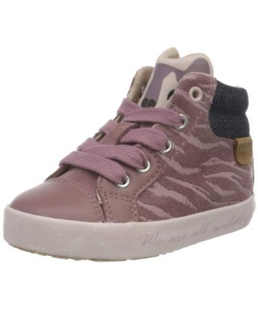 Geox Kids B Kiwi C Hiking Boots 7.5 UK Rose Smoke